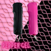 Thumbnail for black_pink_pepper_gel_keychains_police_strength_self_defense