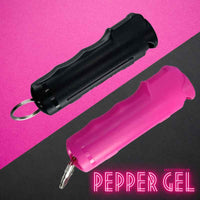 Thumbnail for black_pink_pepper_gel_keychains_police_strength_self_defense