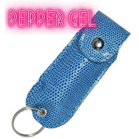 Thumbnail for blue_pepper_gel_keychain_snake_skin_pepper_pouch