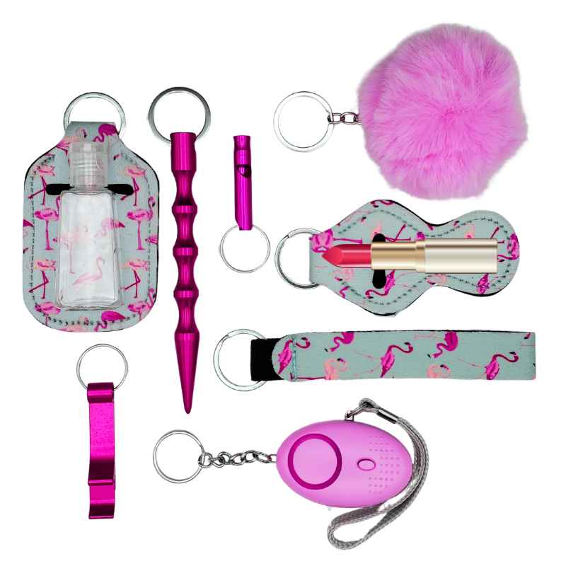 fight_fobs_pink_flamingo_self_defense_keychain_set_basic