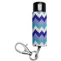 guard_dog_blue_beaded_mosaic_self_defense_keychain