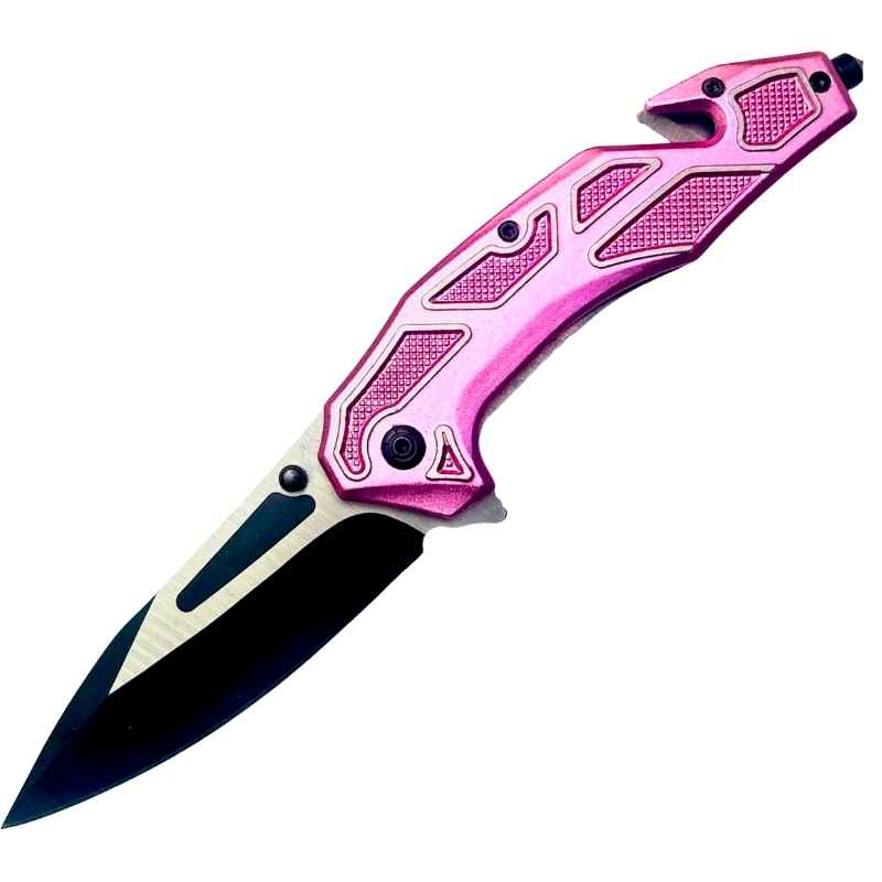 pink-survival-knife-glass-break-seatbelt-cutter-tool