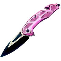 Thumbnail for pink-survival-knife-glass-break-seatbelt-cutter-tool