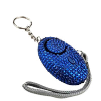 Thumbnail for rhinestone-panic-alarm-keychain-blue