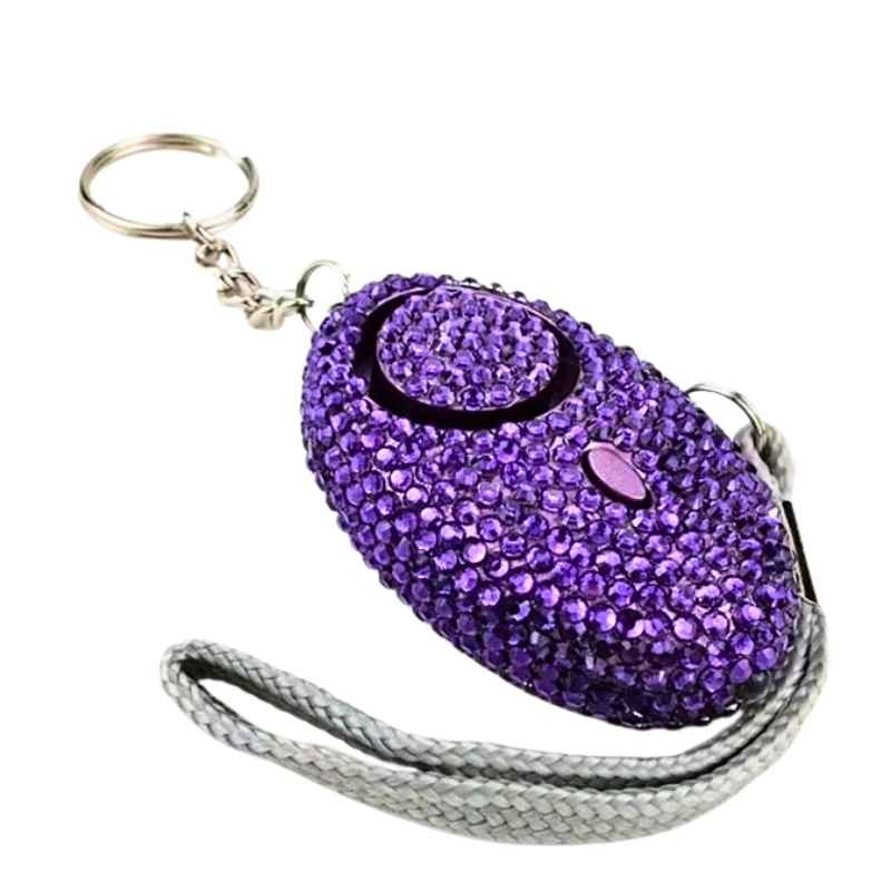 rhinestone-panic-alarm-keychain-purple