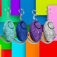 Thumbnail for rhinestone-panic-alarm-self-defense-keychainS