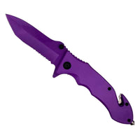 Thumbnail for serrated_survival_tanto_knife_purple