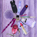 defense-divas-purple-self-defense-stun-gun-keychain-fight-fobs-kit